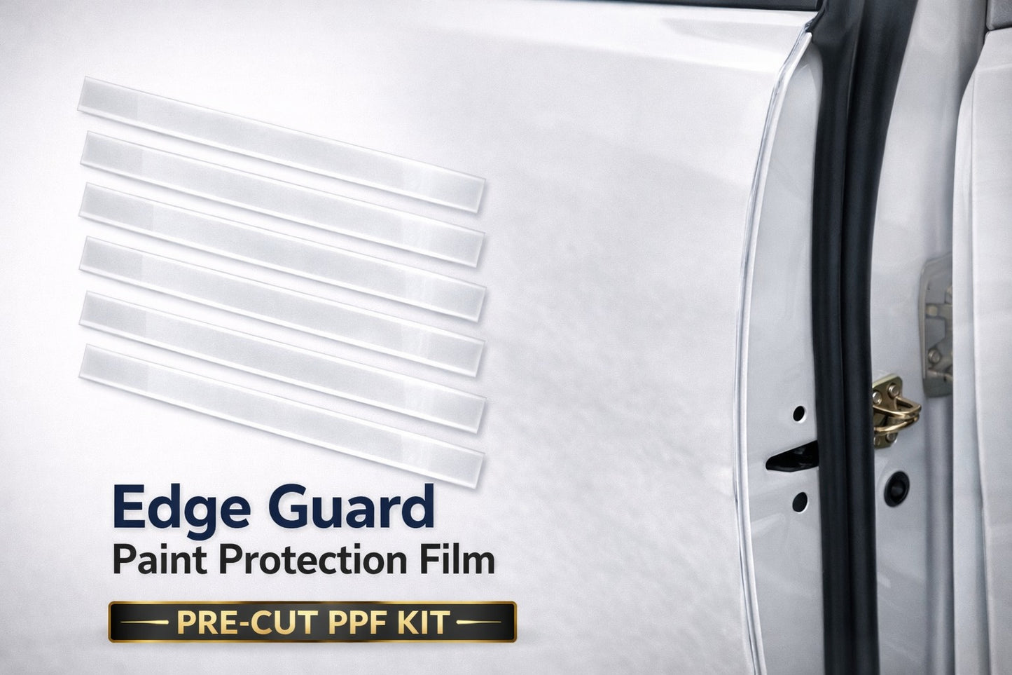 Car Door Edge Guard Paint Protection Film – Pre-Cut PPF Kit for Scratch & Chip Protection (Includes 20 Units)